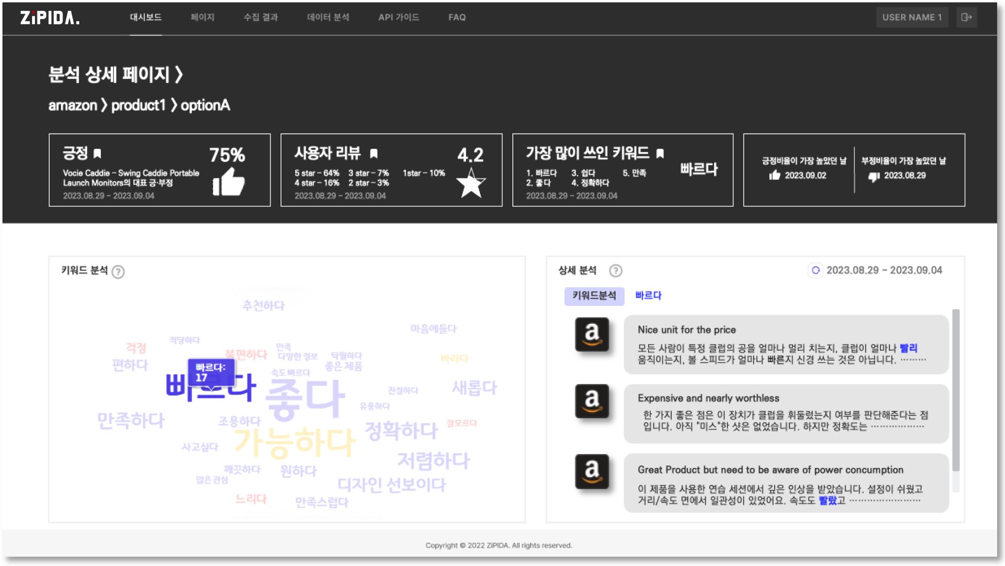 분석 상세페이지